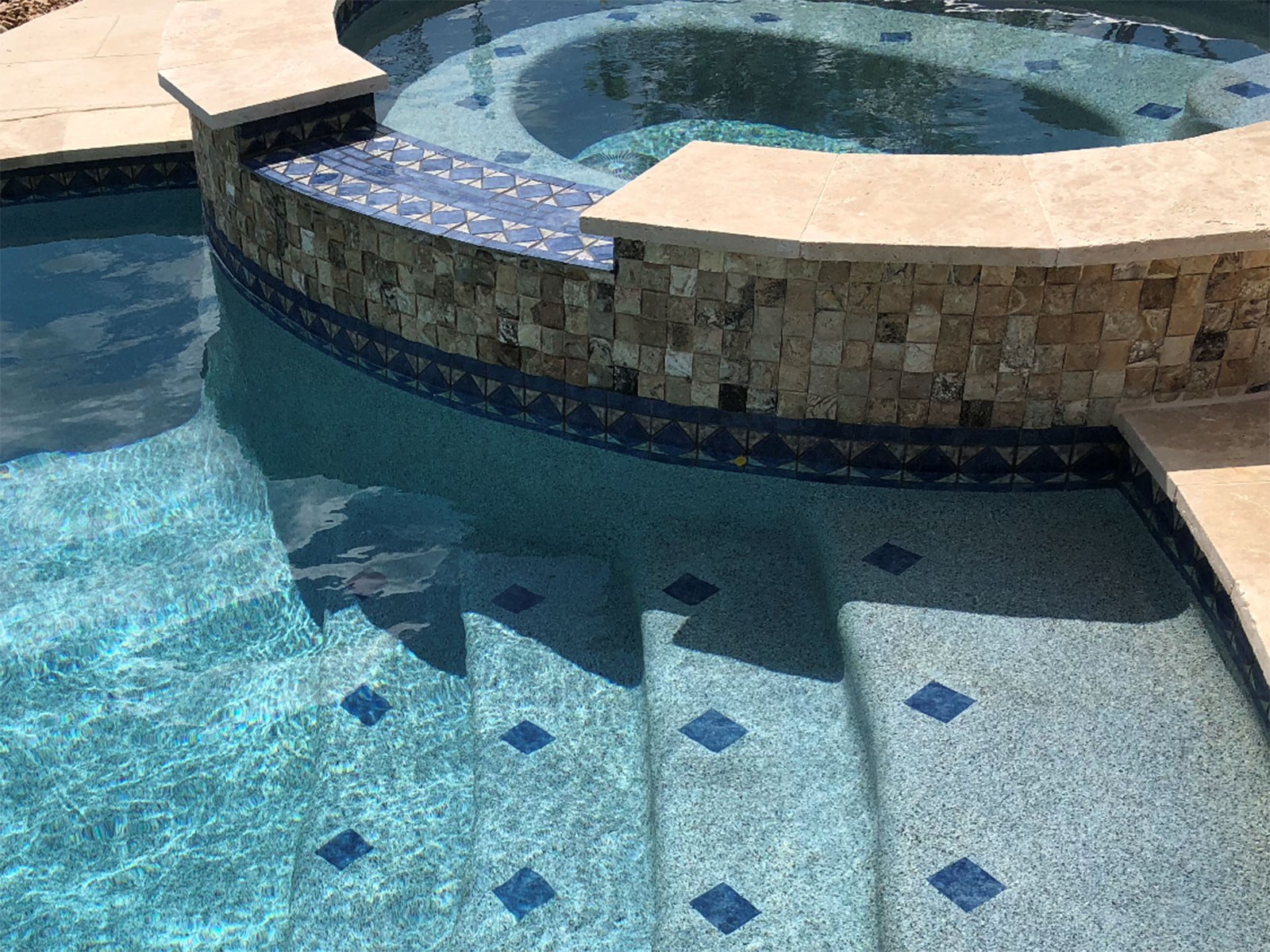 Interior Pool Finishes, PebbleTec, custom spas